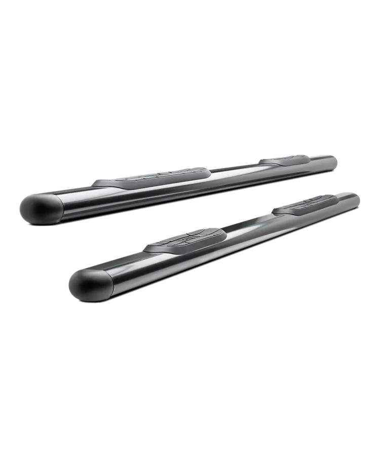 A photo of stainless steel Step Tubes available universally for all truck types online at Madison Auto Trim.