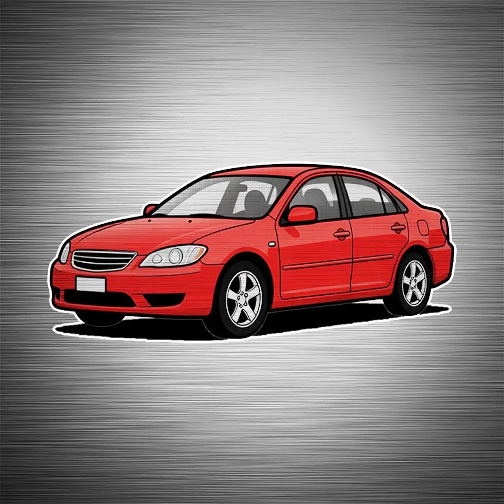 Sedan exterior professionally detailed by Madison Auto Trim, Wisconsin. Automotive detailing, exterior cleaning, buffing and polishing, upholstery care, and vehicle sanitation services.