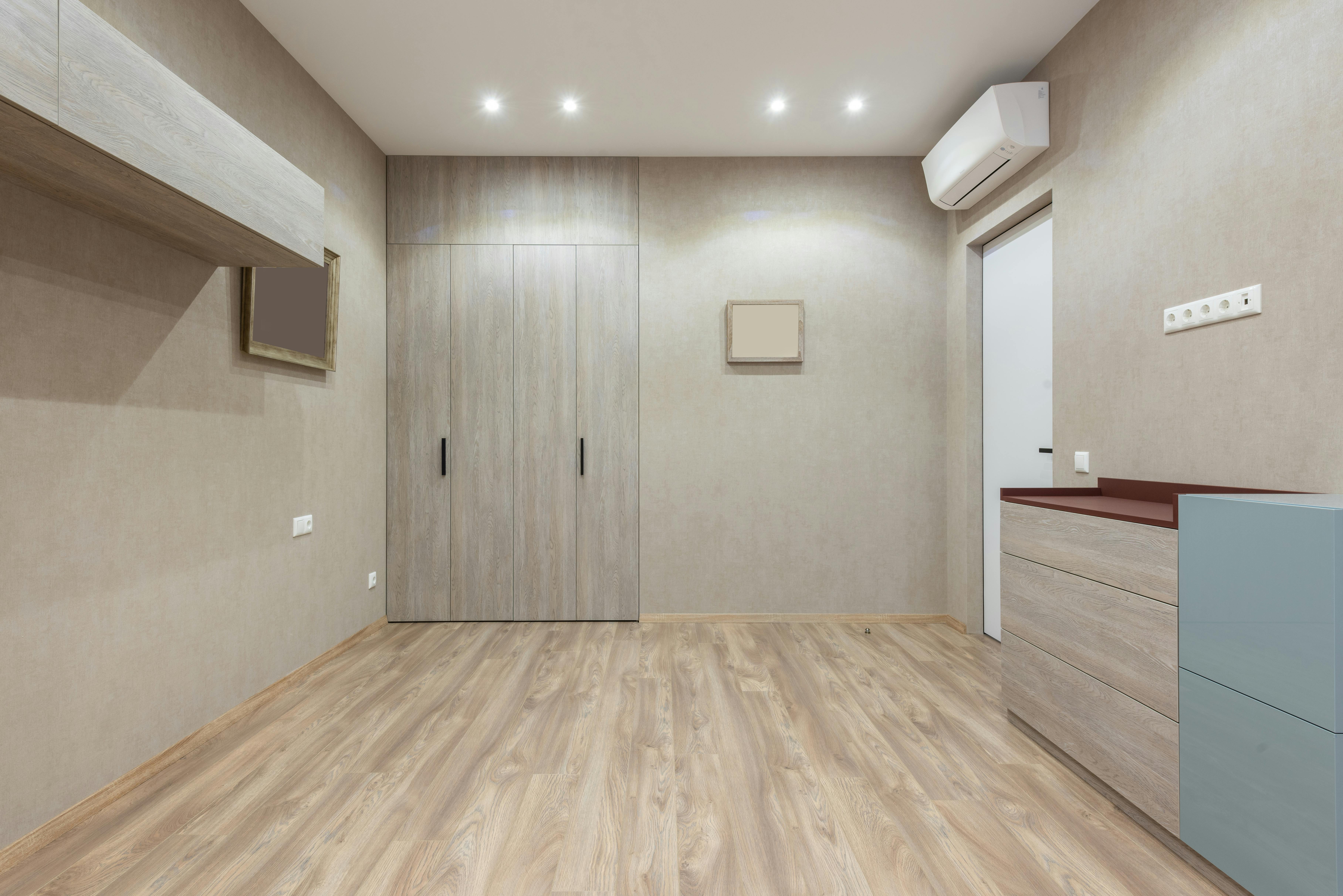 Modern kitchen with LVT wood-look flooring — best kitchen flooring options in Peterborough compared by Cambridgeshire Carpets