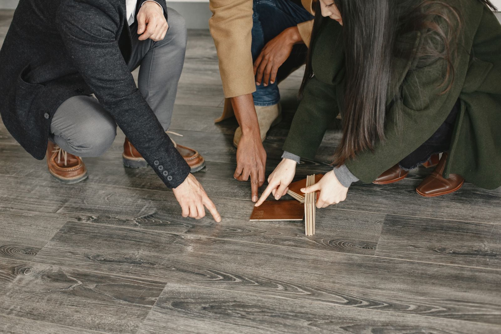 Engineered wood and LVT flooring samples in Peterborough, PE1 — Cambridgeshire Carpets