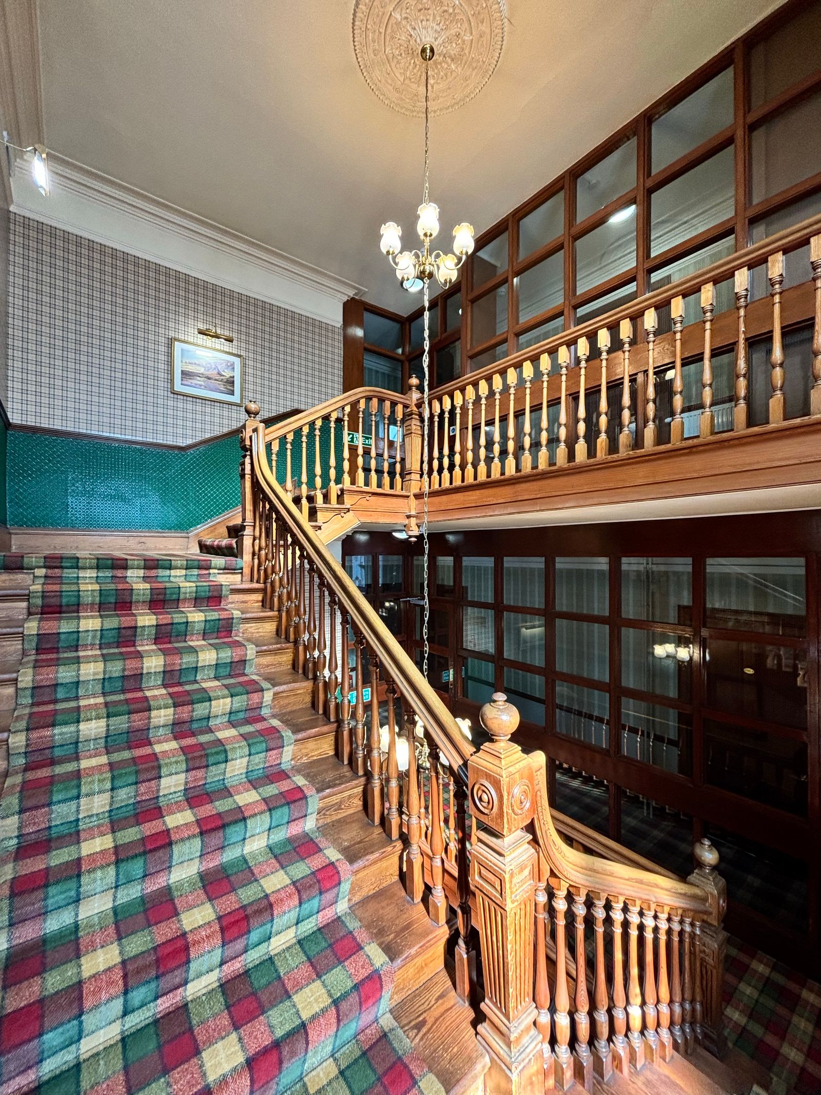 Luxury patterned stair carpet in Peterborough, PE1 — Cambridgeshire Carpets