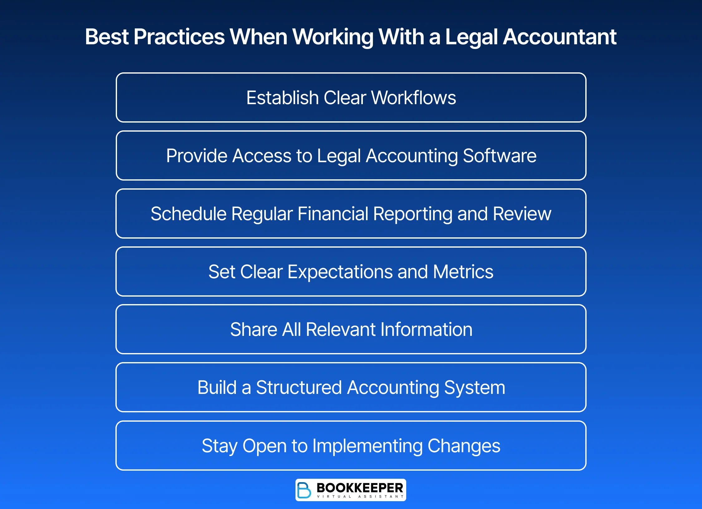 how to work effectively with a legal accountant