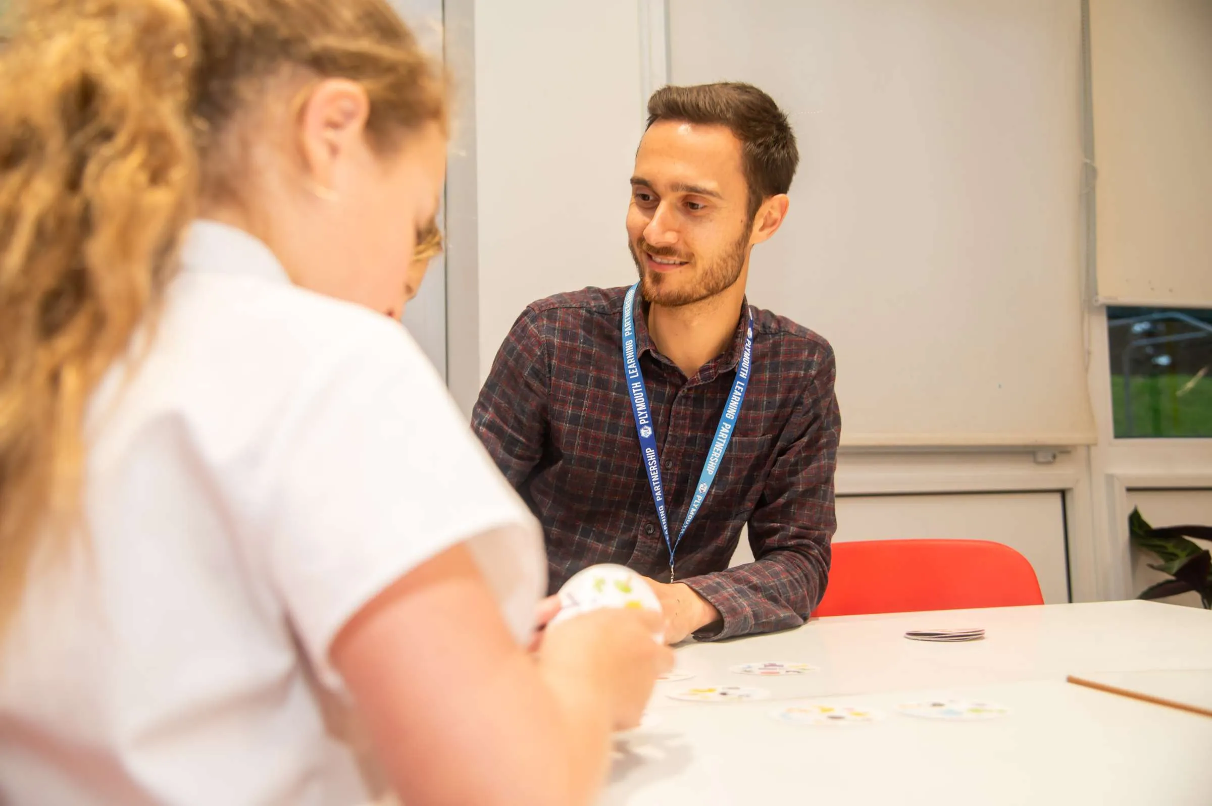 Plymouth Learning Partnership Mentor with Pupils