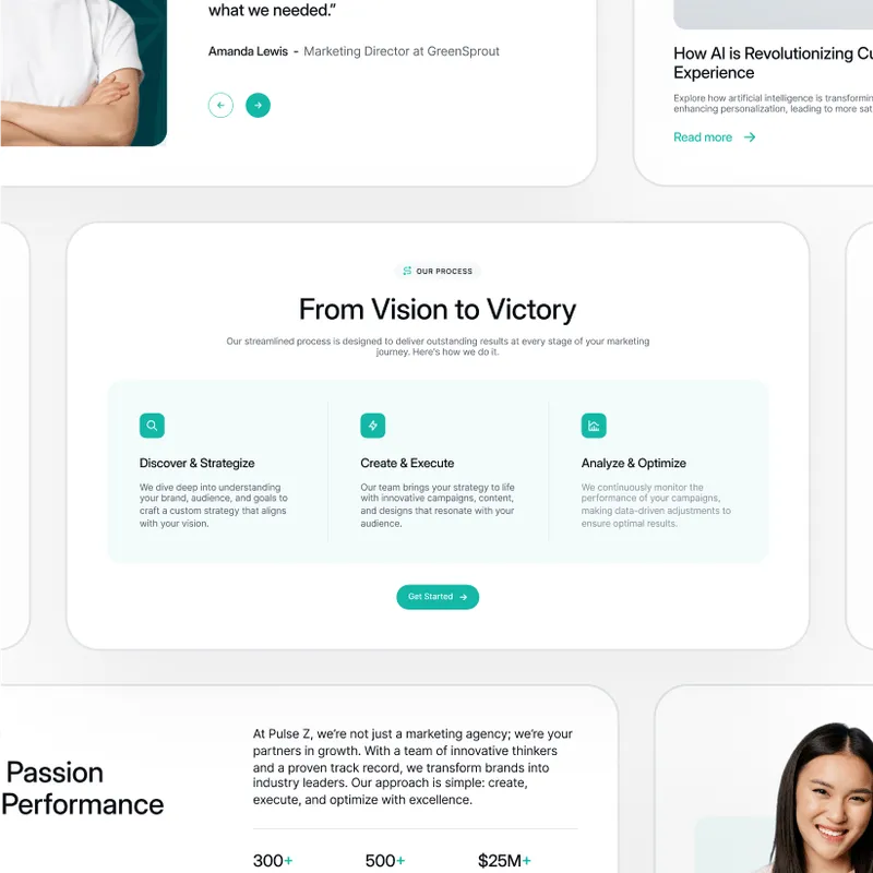 Sections and Components