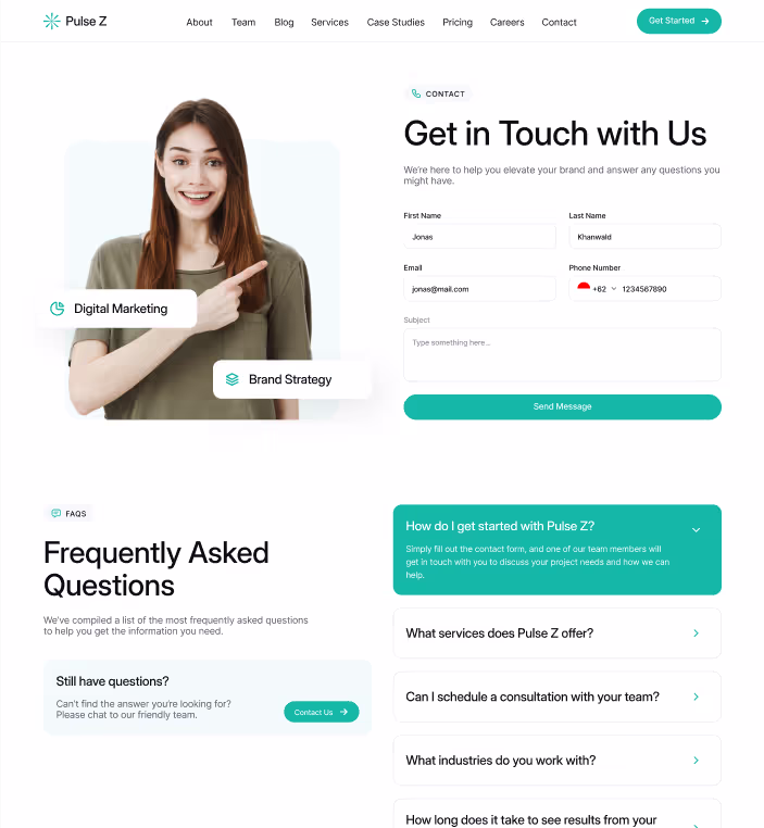 Contact Page V2