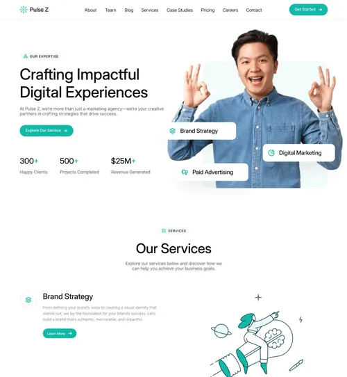 Services Page