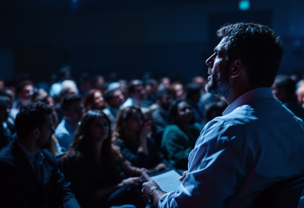 image of a digital brainstorming session for an ai marketing tech company