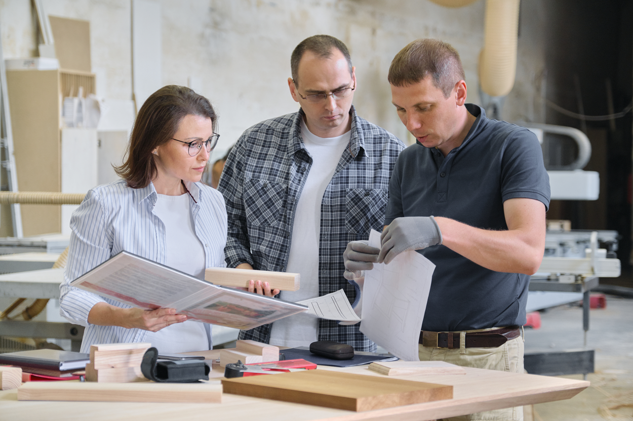 image of office reception desk for legal tech