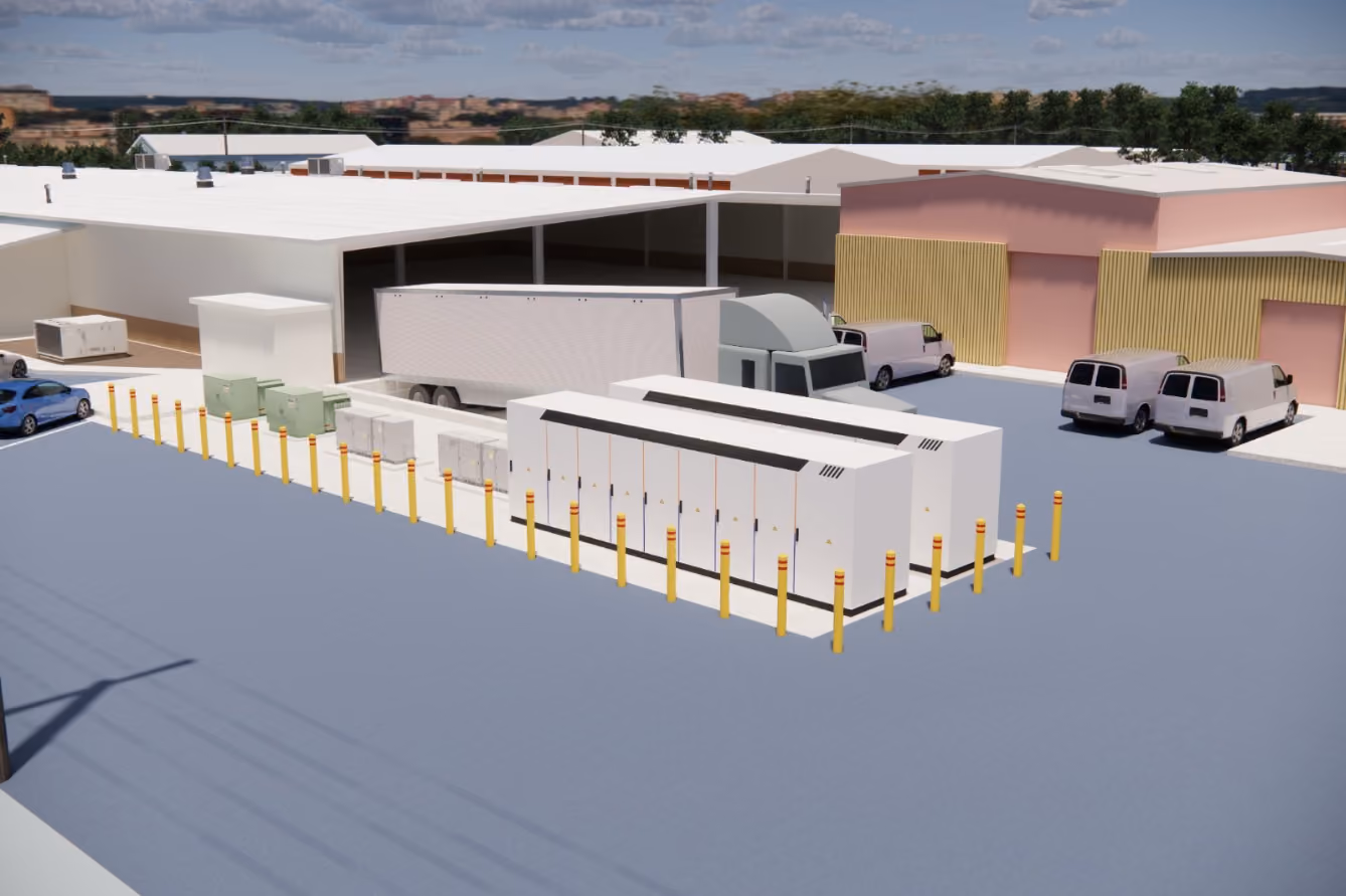 microgrid storage rendering