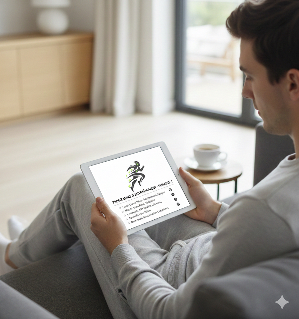 image of interactive lesson on tablet