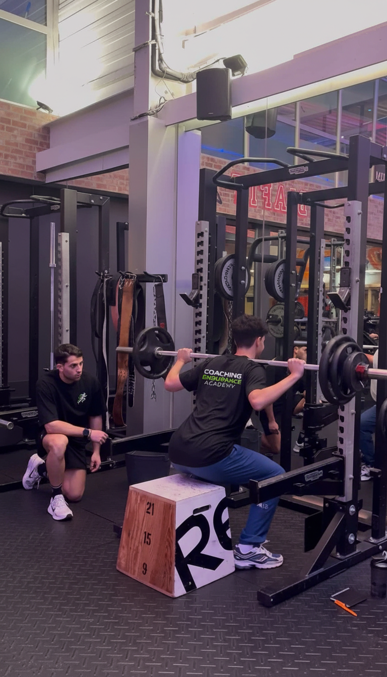 image of a coaching session in progress (for a personal coach & consultant)