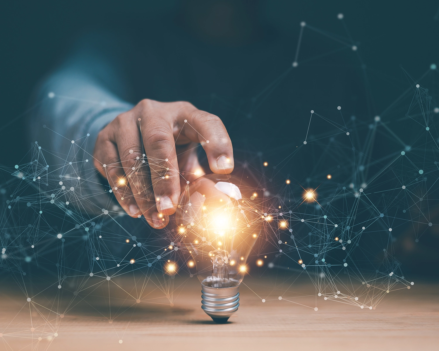 lightbulb full of potential