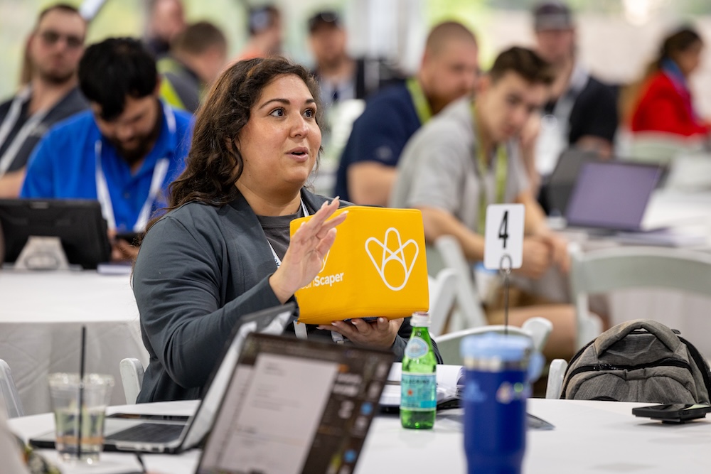 Attendees at a LeanScaper event