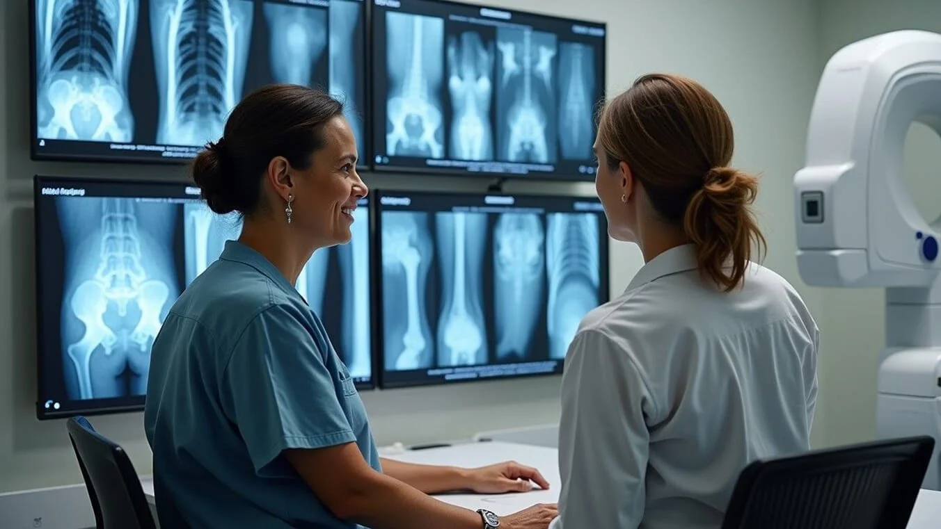 DVA osteoarthritis impairment assessment showing joint evaluation.