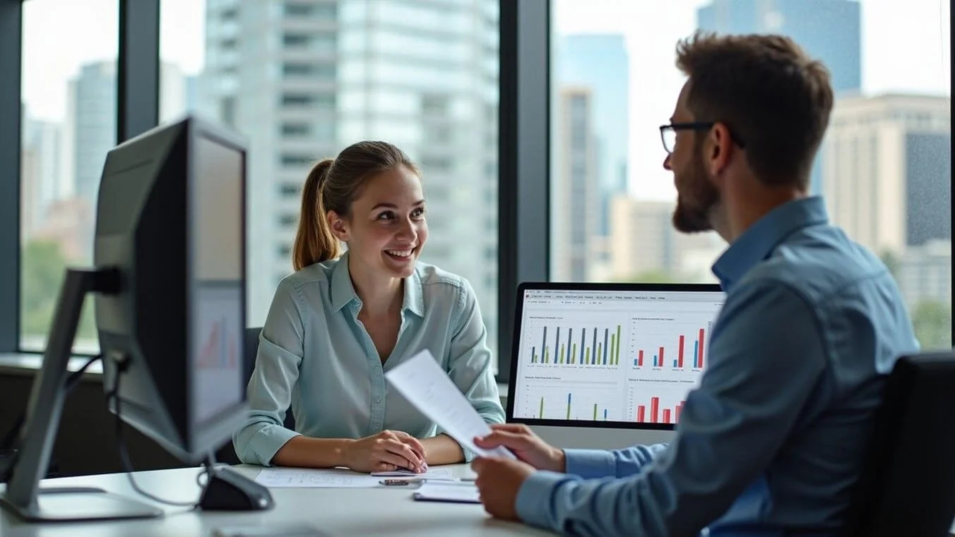 Veteran reviewing DVA anxiety compensation payment options with financial adviser.