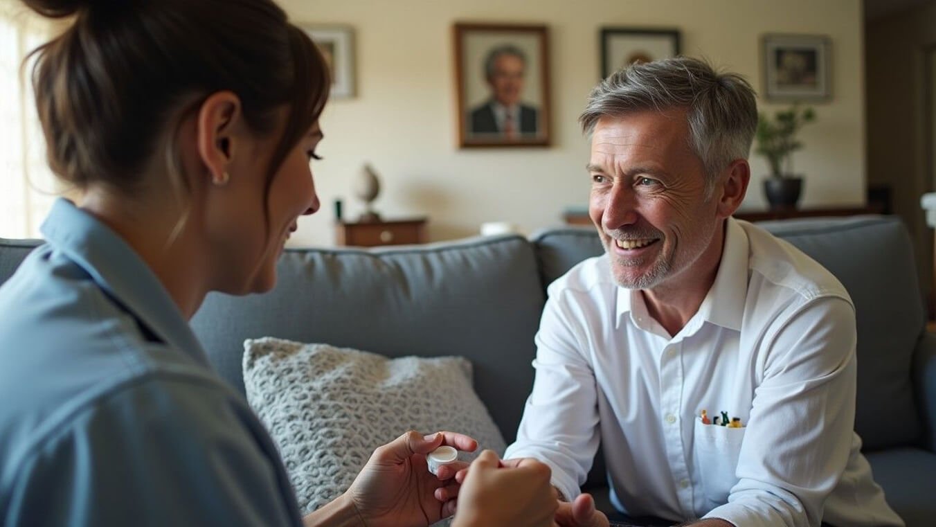 Veterans home care support helping disabled veterans maintain independence.