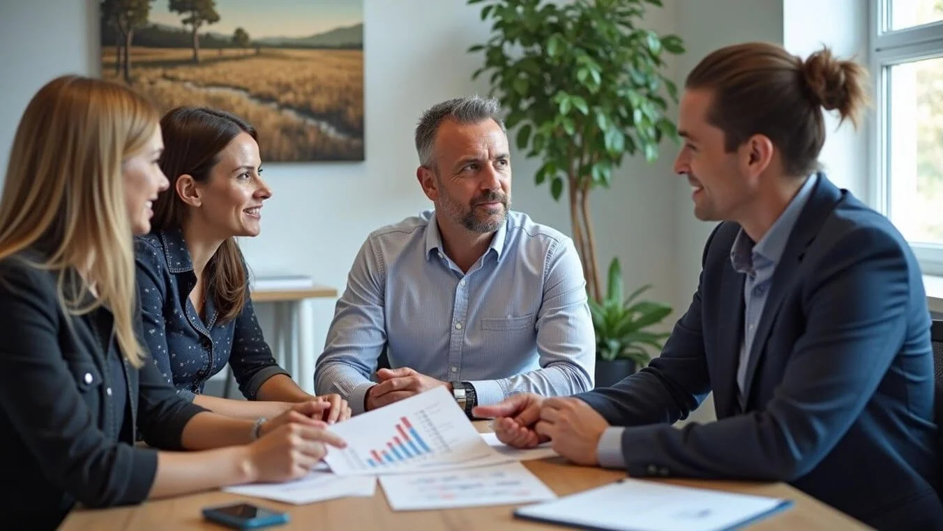Australian veterans receiving professional guidance on DVA deeming rules and financial asset management.