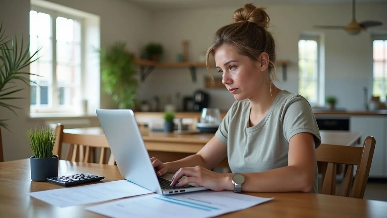 Female veteran calculating how DVA deeming rates apply to her financial assets.