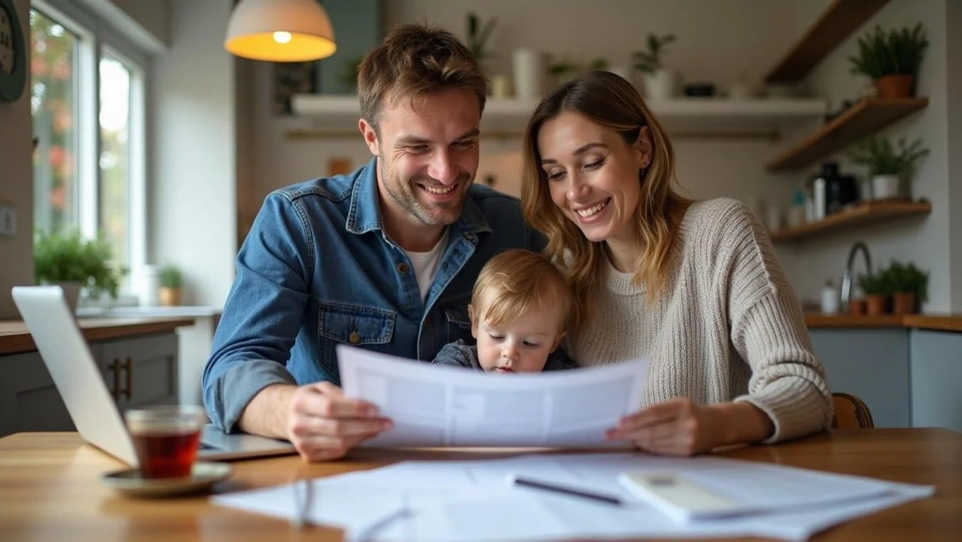 Veteran and family reviewing a step-by-step guide to the DVA claims process for service-related conditions under MRCA.