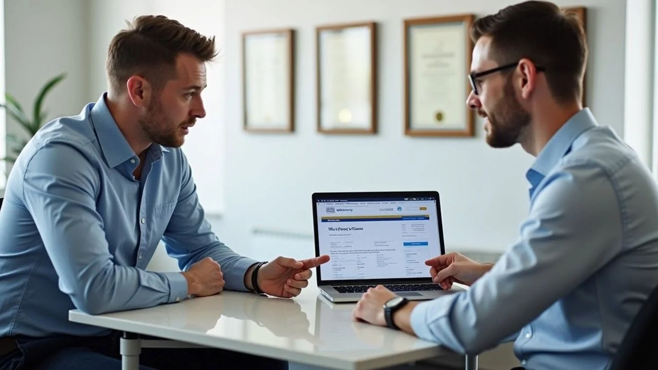 A consultant assists a veteran with their DVA incapacity payments claim, ensuring accuracy and avoiding delays.