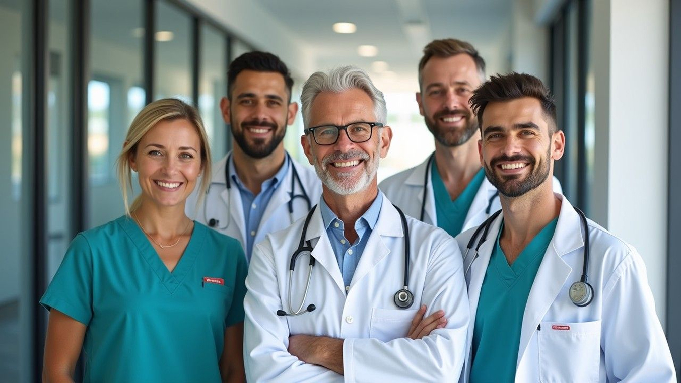 Team of DVA-experienced healthcare professionals, including GPs and specialists.