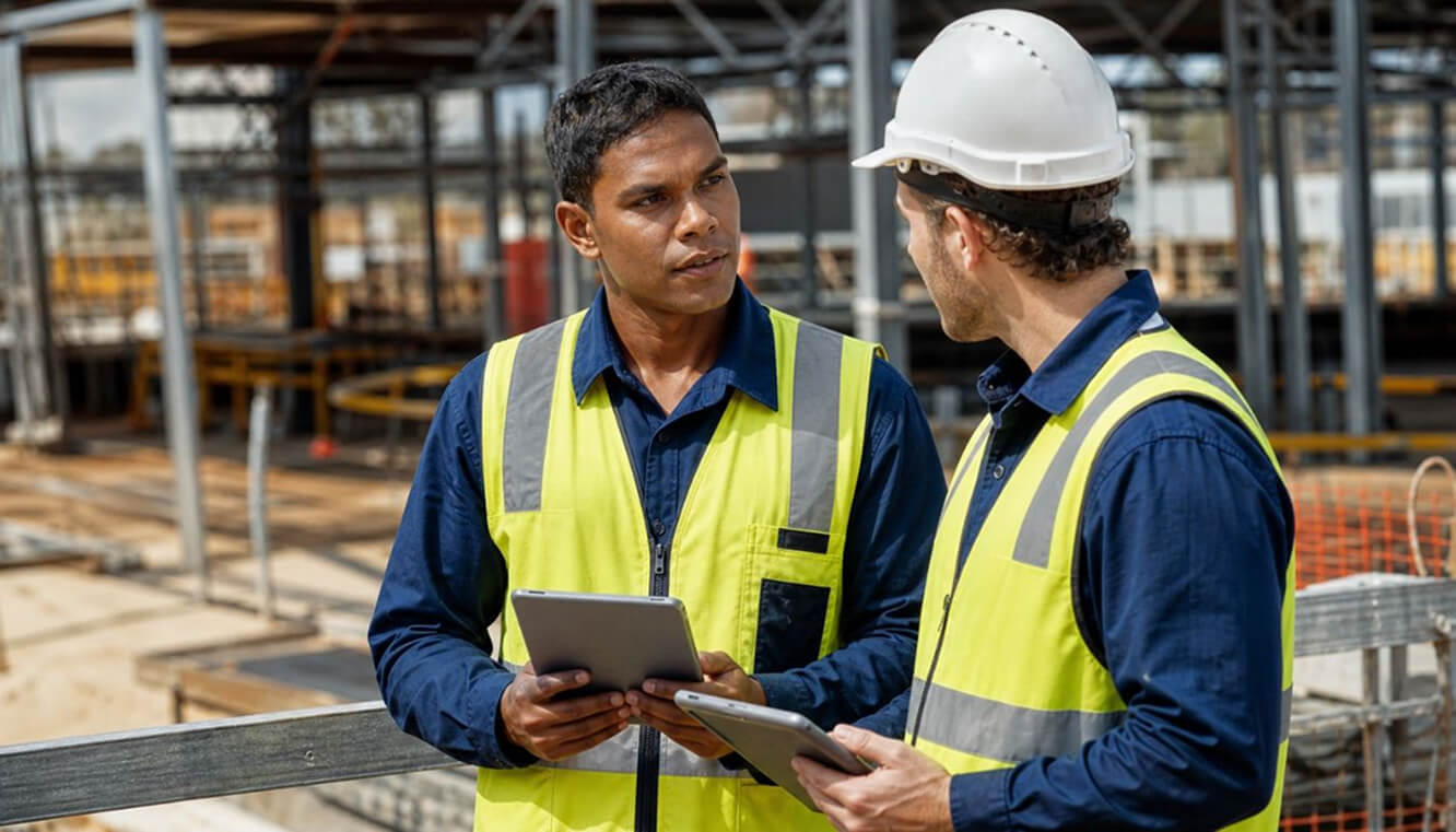 Indigenous Australian veteran on workplace trial through DVA Employer Incentive Scheme wage subsidy program.