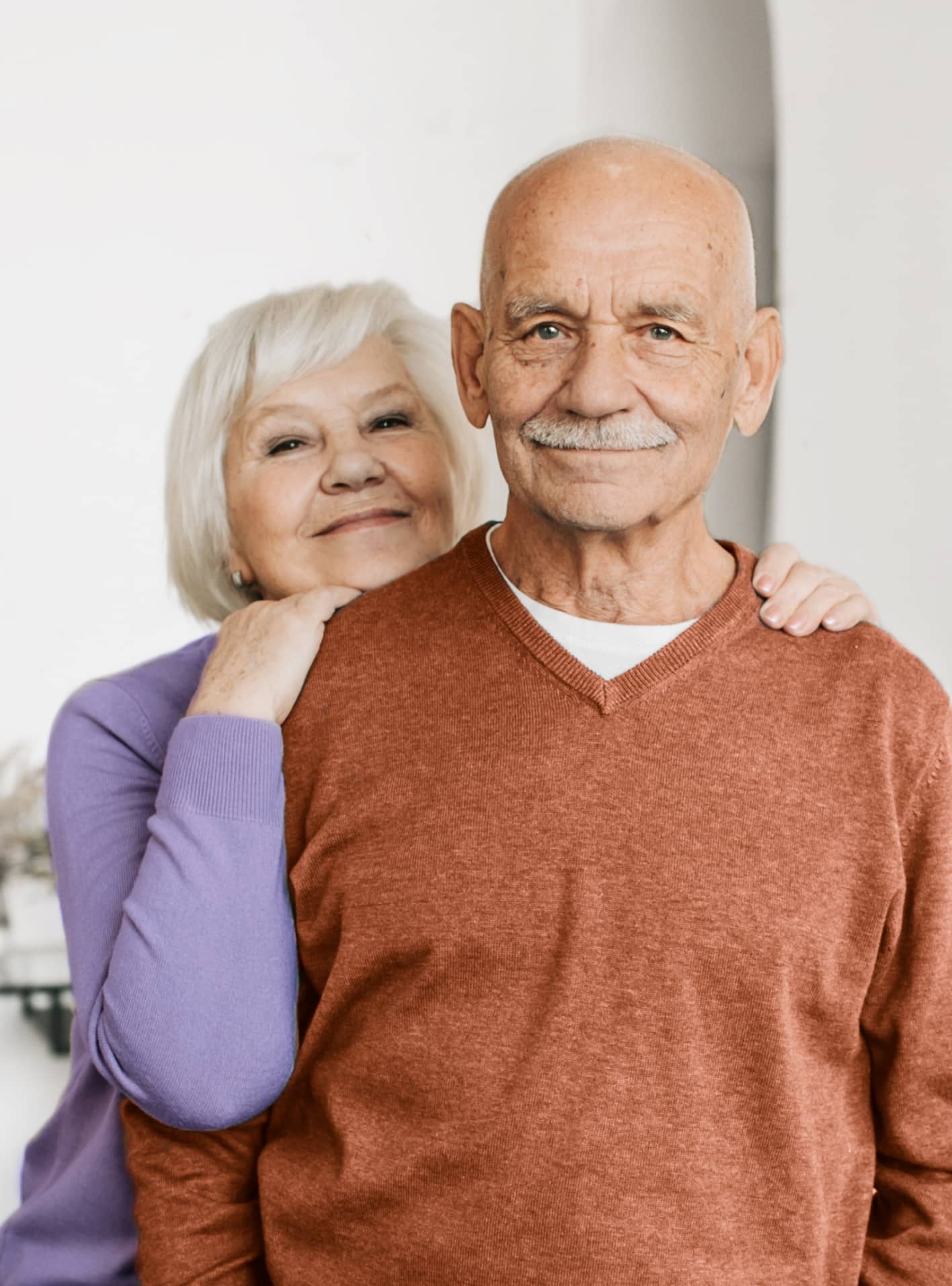 Seniors Couple Image Right Small - Elderlycare X Webflow Template
