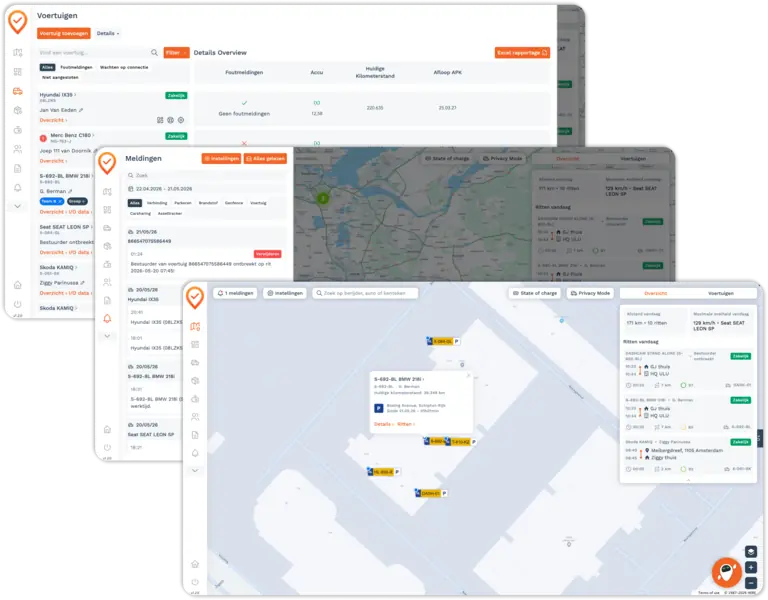 Cartracker fleetmanagementportal
