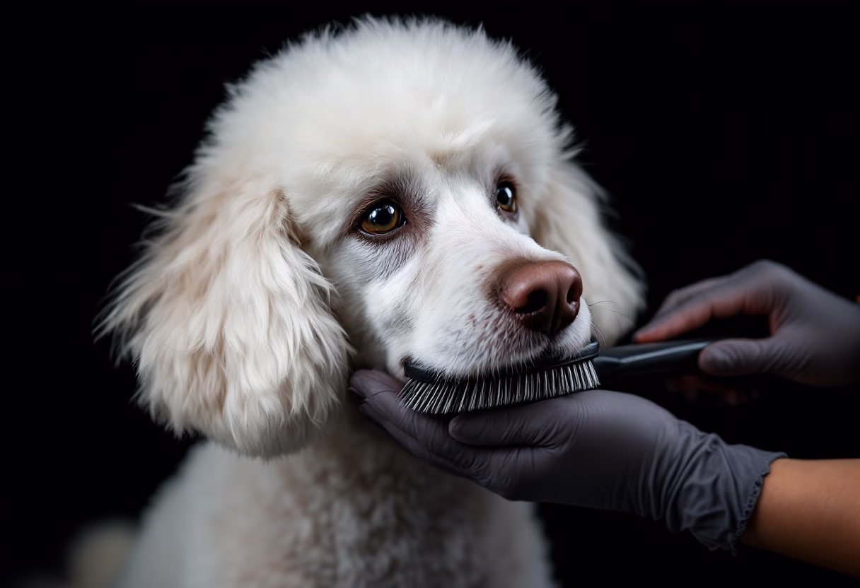 image of pet grooming activities