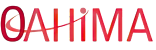 Red uppercase text reading 'OAHIMA' on a white background.