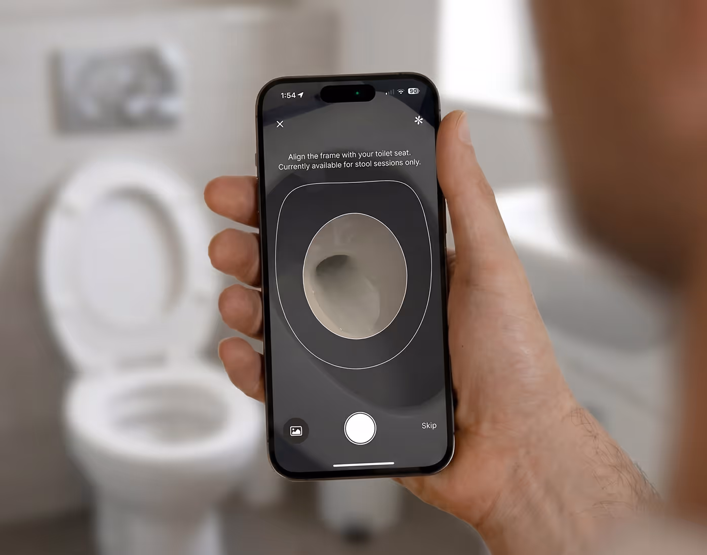 Throne app tracking away from home