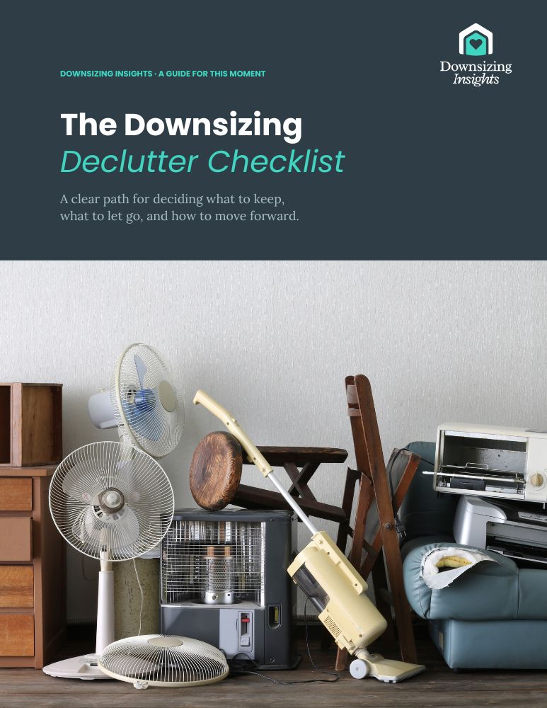 Downsizing Declutter Checklist