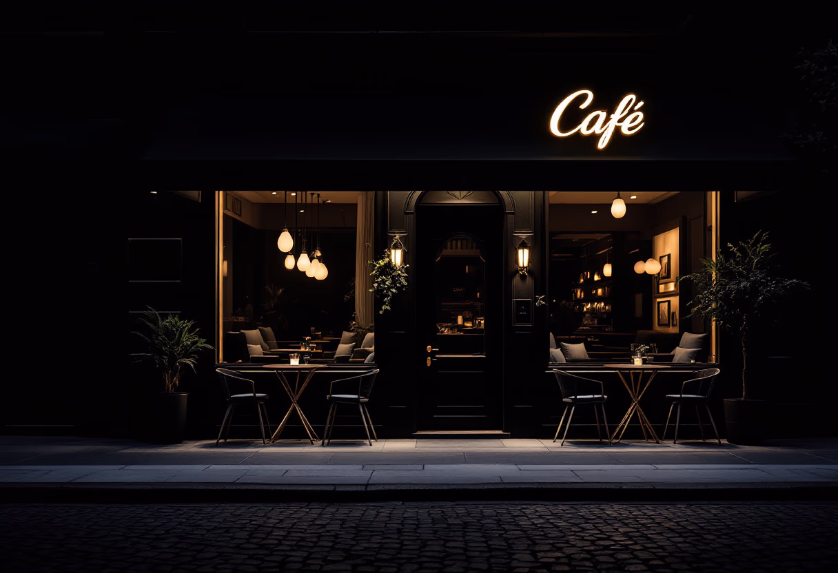 image of cafe exterior