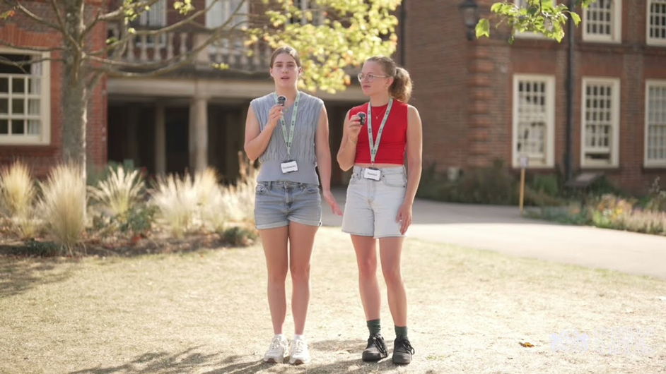 Catherine and Daniela 