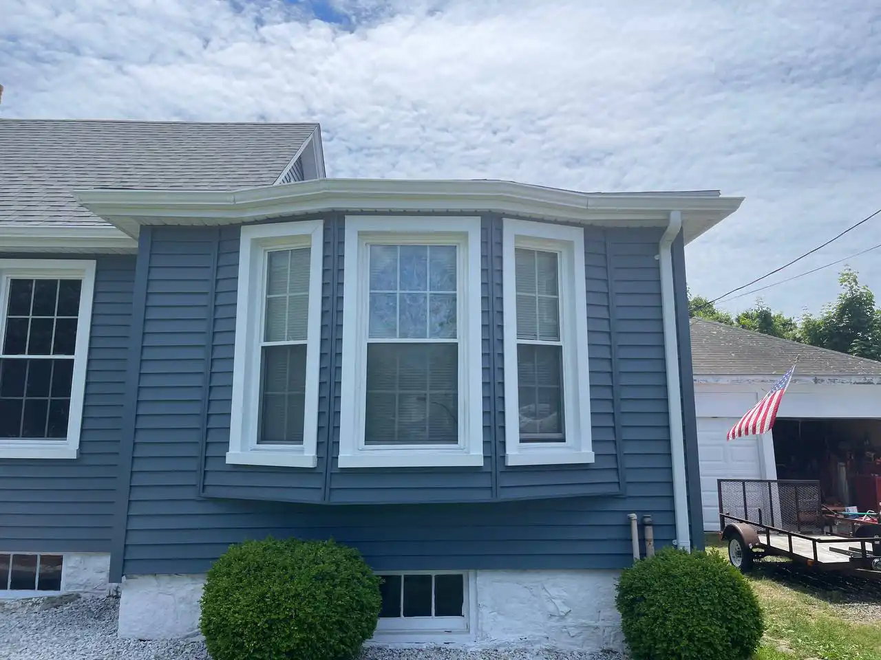 home after siding replacement