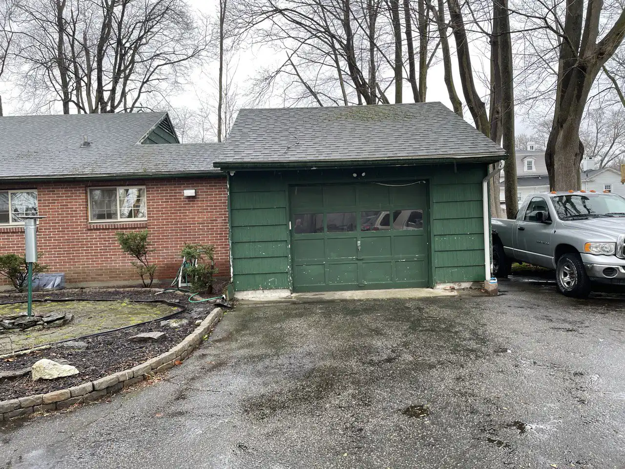 home before siding replacement