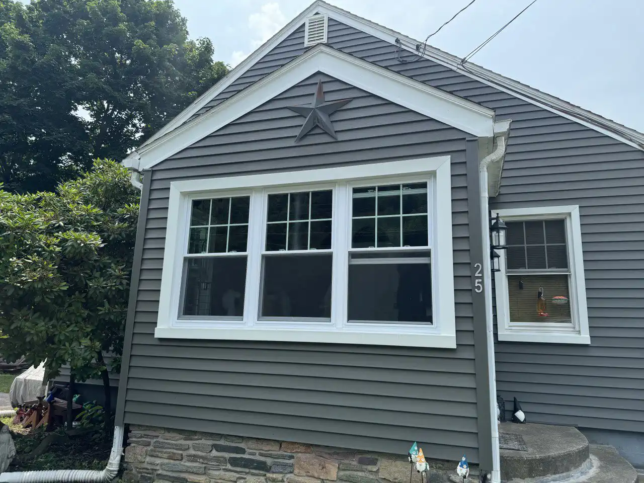 home after siding replacement