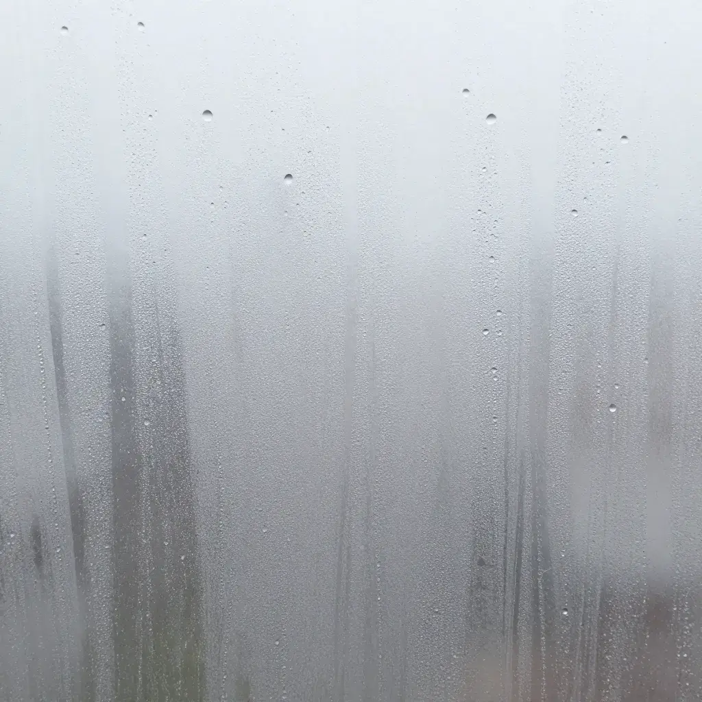 Soft frosted glass humidity texture