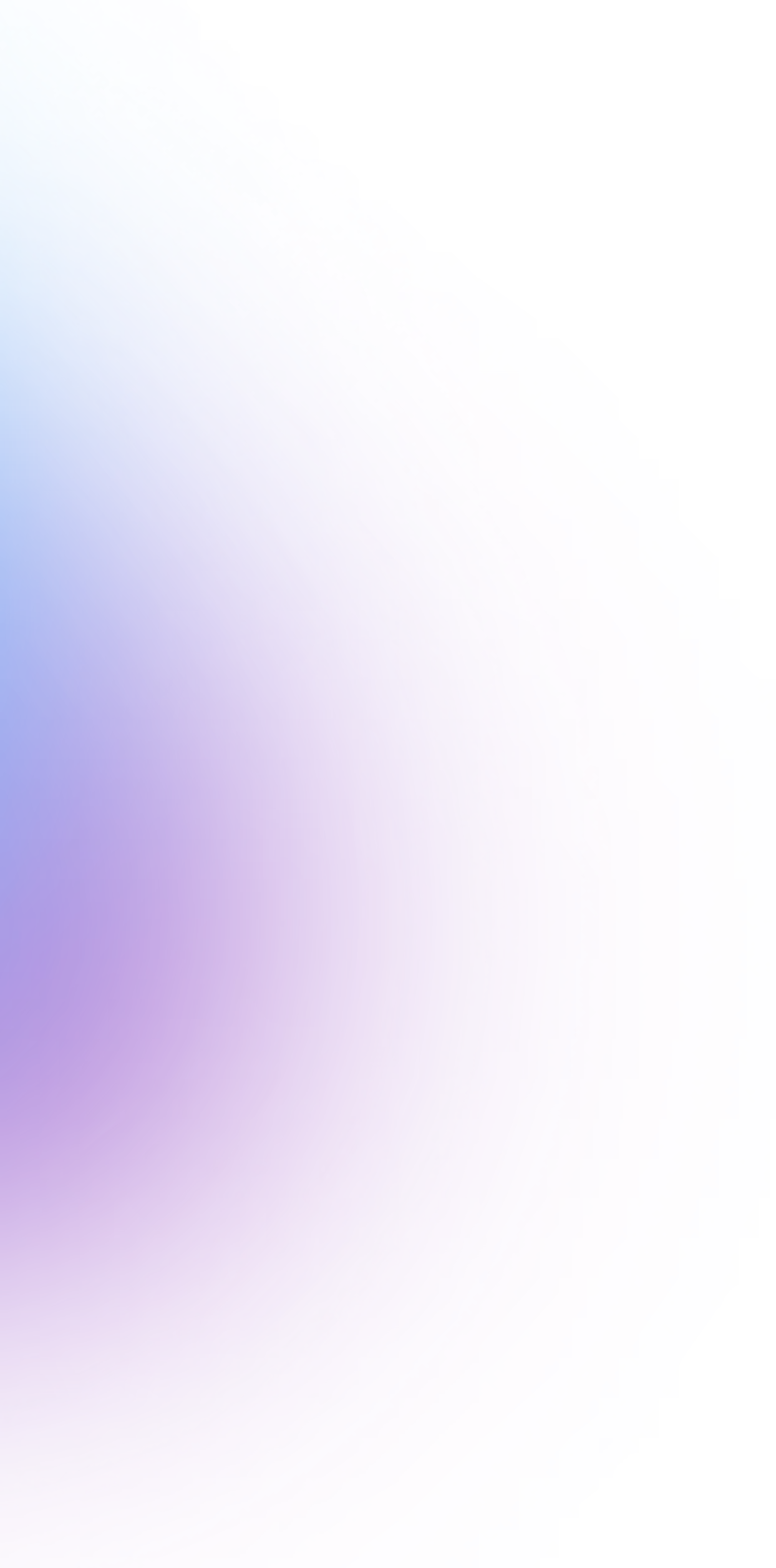 Abstract circular gradient pattern with pixelated edges in shades of blue, purple, and magenta on a black background.