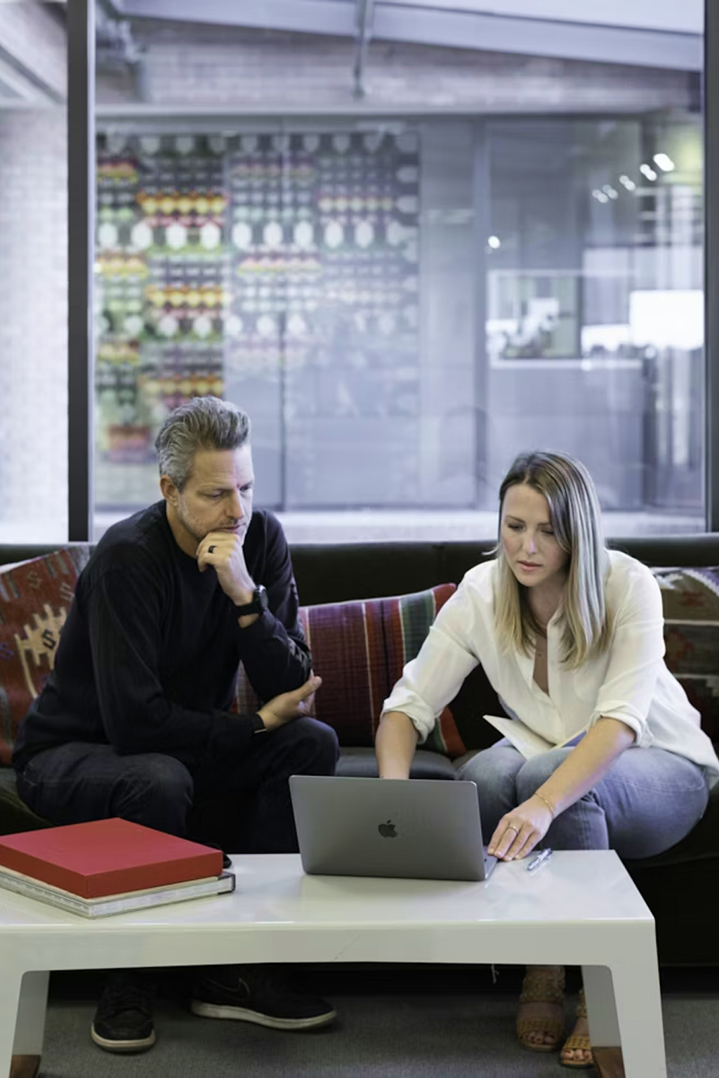 Serene Woman in Sunlight