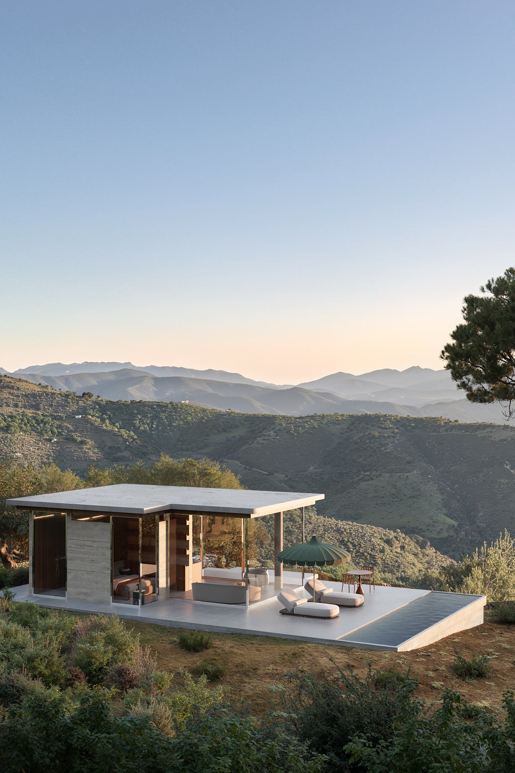 Serene Woman in Sunlight