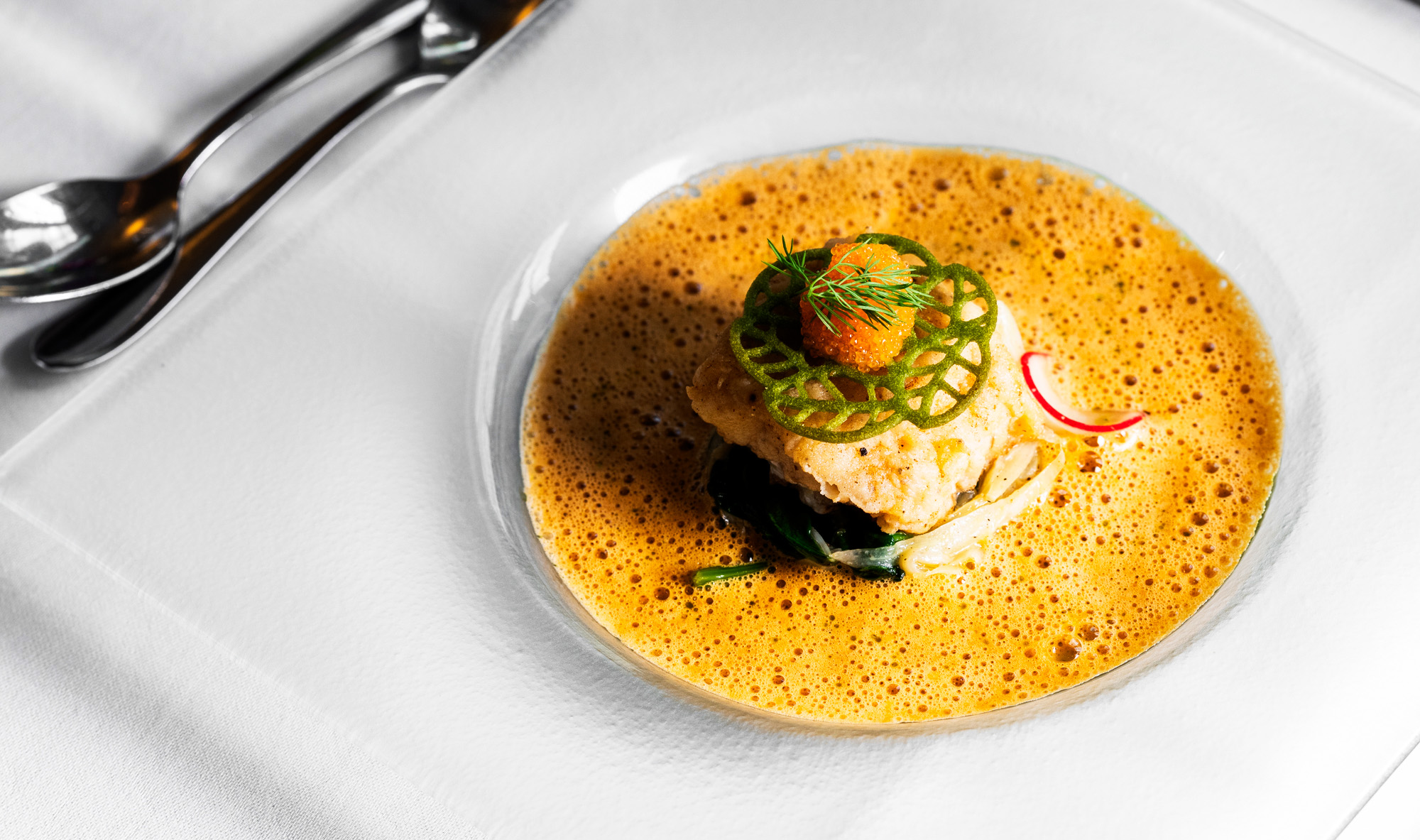 En velsmakende middag i historiske omgivelsen på Curtisen. Fredriksten Festning