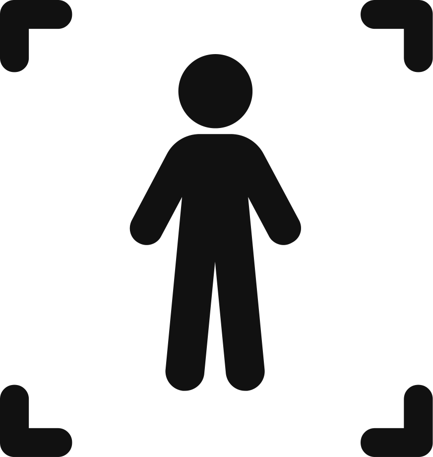 SDK full-body positioning illustration