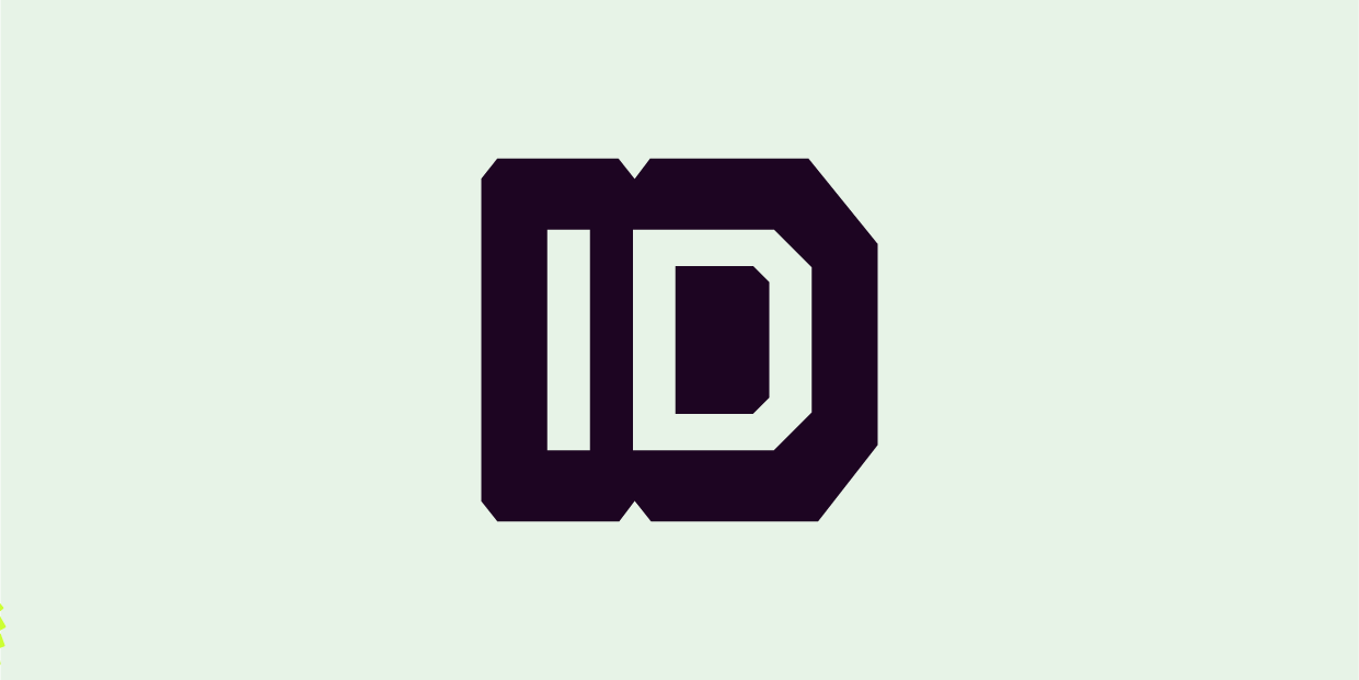 ID Collective dark logo against a light mint green background.