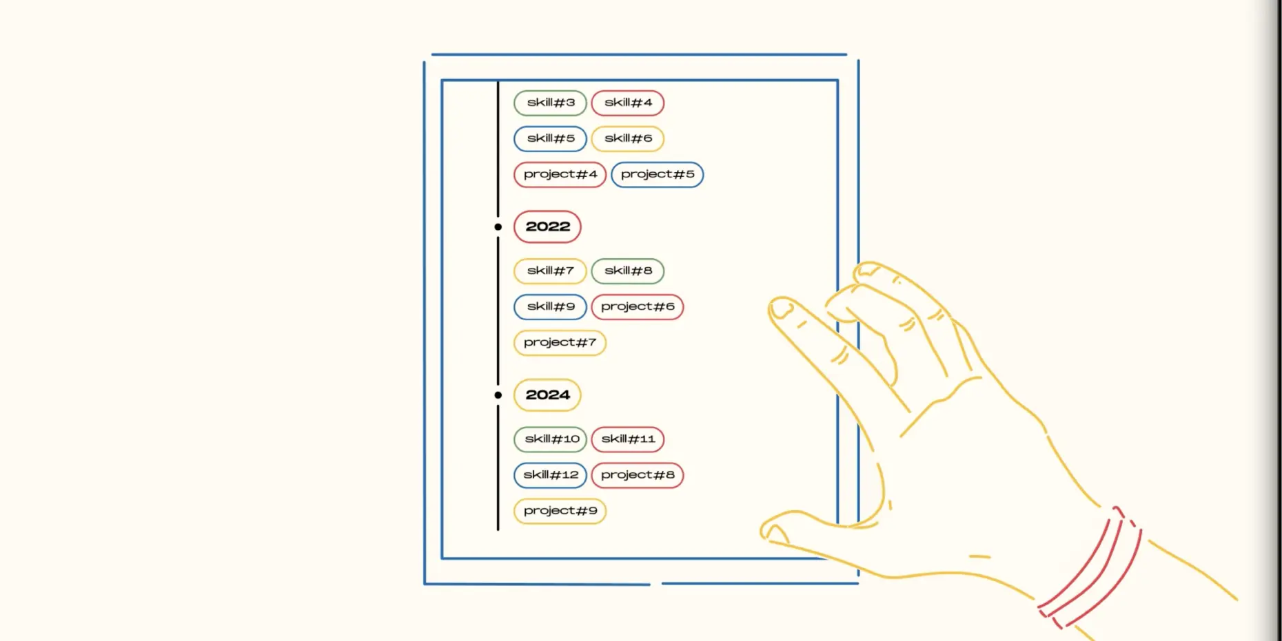 Still shot of the addon animation video showing an open laptop