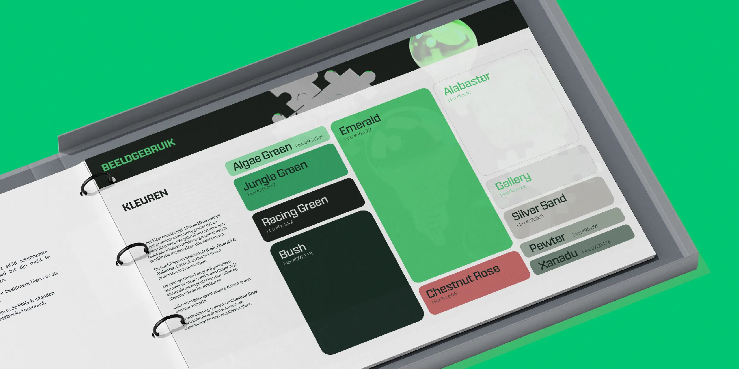 Grid of photos of 10maal10 members in rounded squares against a light background