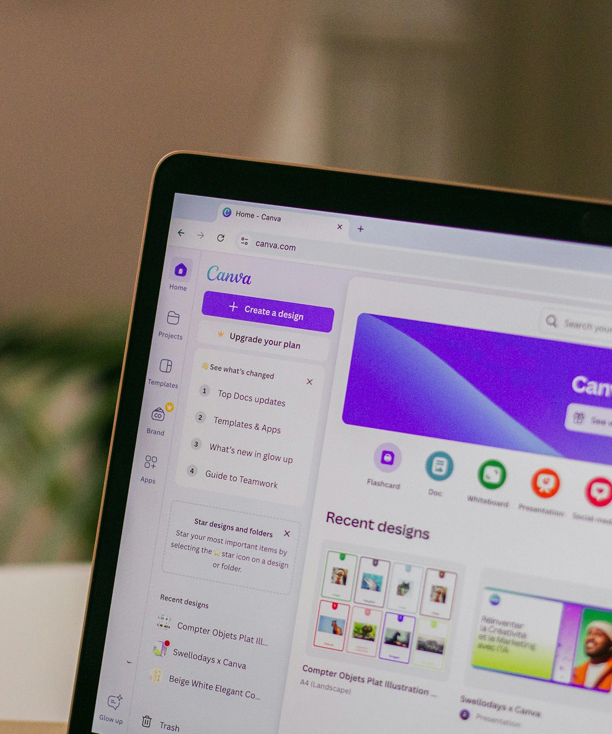 A Canva screenshot showing multiple social media templates ready to be used