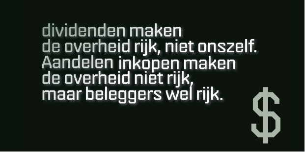 Screenshot of one of Robbe's quotes in light text with an icon of a dollar sign on the bottom right.