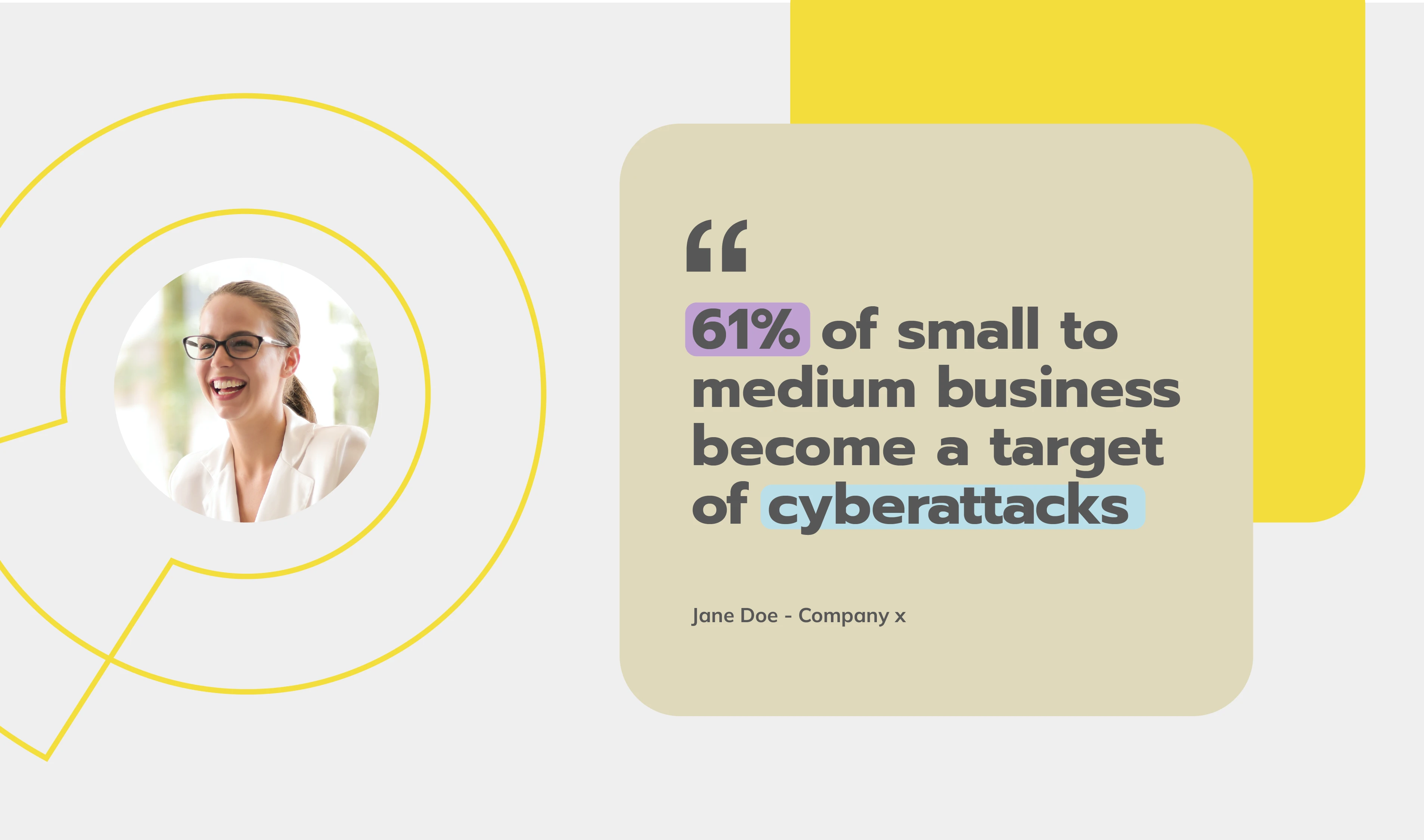 Social visual example in the first testing phase of the new Orlox brand elements.