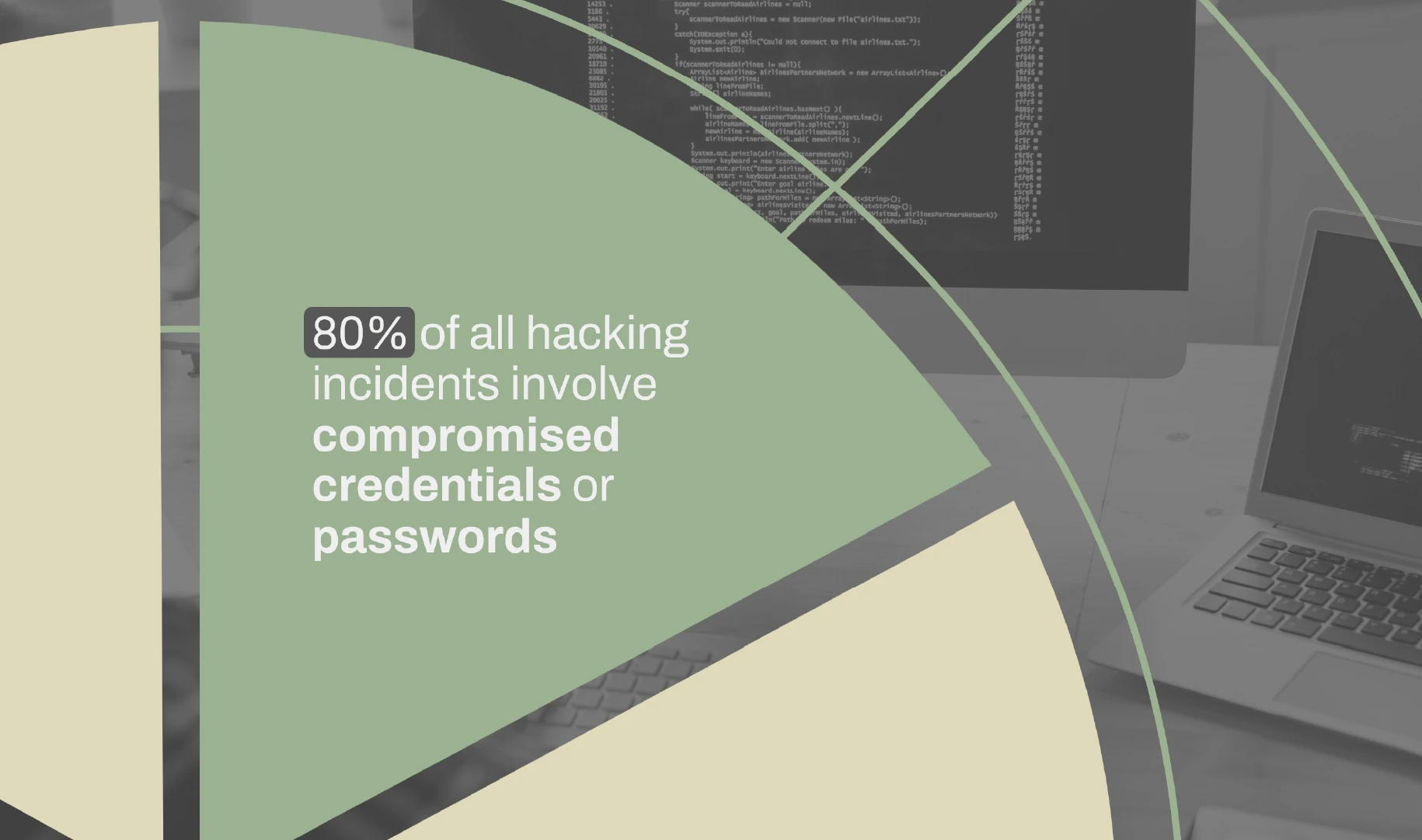 Powerpoint slide of Orlox talking about numbers and percentages with a chart.